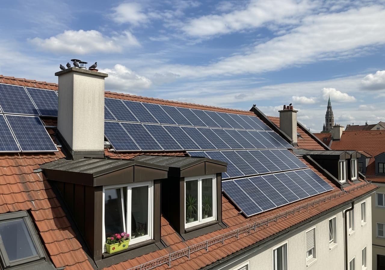 PV-Anlage auf WEG-Dach